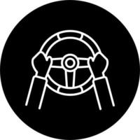 Steering Wheel Vector Icon