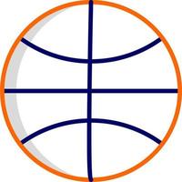 icono de vector de baloncesto