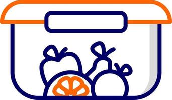 Food Container Vector Icon