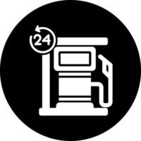 Petrol Station Vector Icon