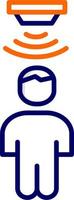 Motion Sensor Vector Icon