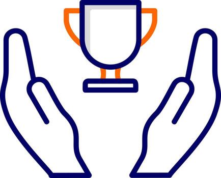 icono de vector de ganar