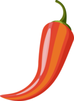 Red Spice Chili Pepper. Hot pepper sign with fire flame for packing spicy food. Mild, medium and extra hot pepper sauce sticker png