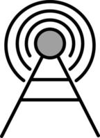 Broadcast Vector Icon