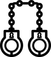 Handcuffs Vector Icon