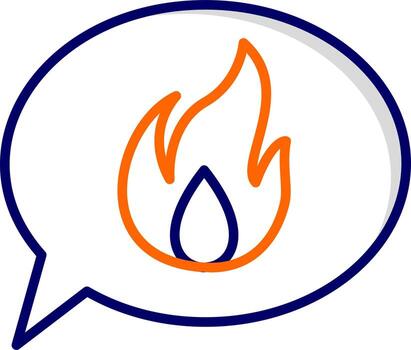 icono de vector de mensaje