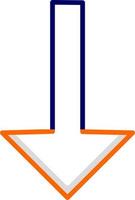 Down Arrow Vector Icon