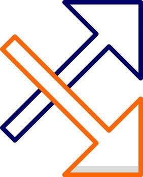 Intersect Vector Icon