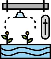 icono de vector de control de agua