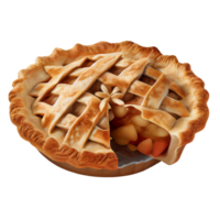 Pomme tarte transparent png