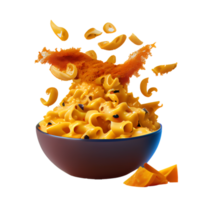 Mac and Cheese png Transparent background