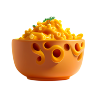 Mac and Cheese png Transparent background