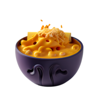 Mac e formaggio png trasparente sfondo