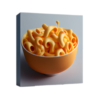 Mac and Cheese png Transparent background