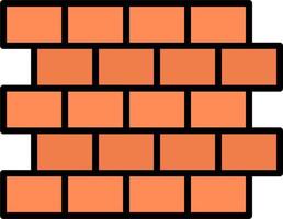 Brick Wall Vector Icon