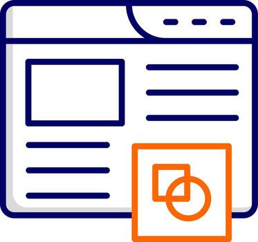 icono de vector de diseño web