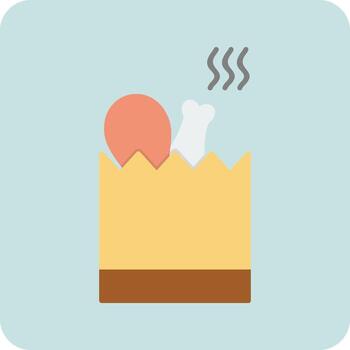 icono de vector de carnicero