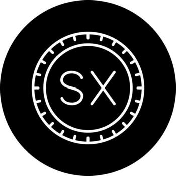 Sint Maarten Dial code Vector Icon