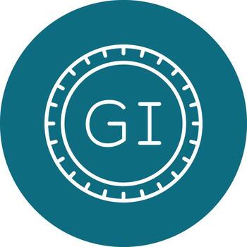 Gibraltar Dial code Vector Icon