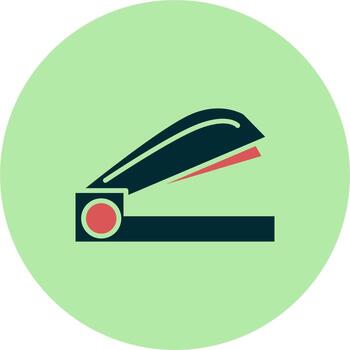icono de vector de grapadora
