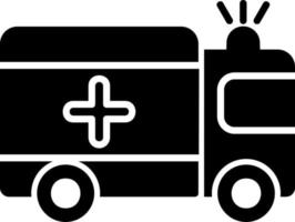 Ambulance Vector Icon