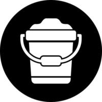 Sand Bucket Vector Icon