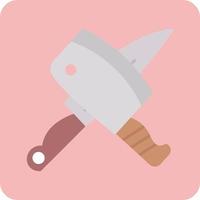 Cleaver Knife Vector Icon