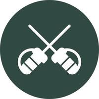 Fencing Vector Icon