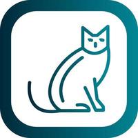 Cat Vector Icon Design