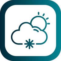 Cloud Meatball Vector Icon Design