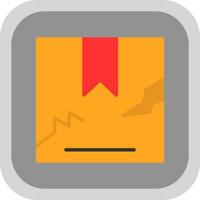 Damage Box Vector Icon Design