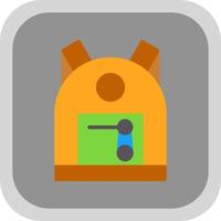 Backpack Vector Icon Design