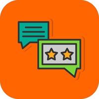 Feedback Vector Icon Design