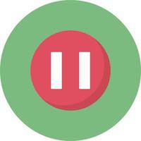 Pause button Vector Icon