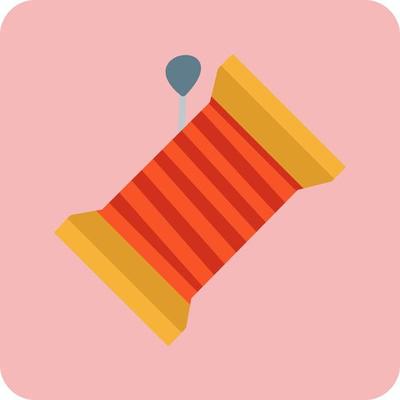 Thread spool Vector Icon