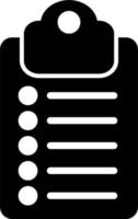 Clipboard Vector Icon