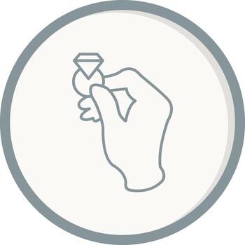 Magic ring Vector Icon