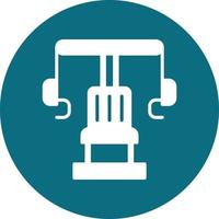 Bench press Vector Icon