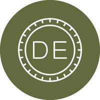 Germany Dial code Vector Icon
