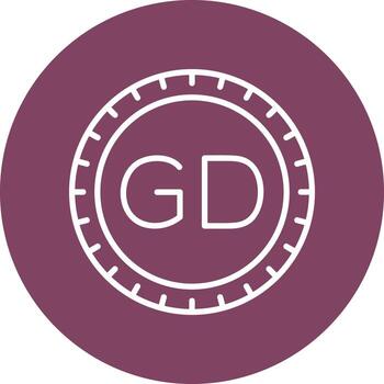 Granada marcar código vector icono