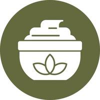 Cream Vector Icon