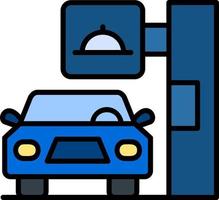 Drive Thru Vector Icon