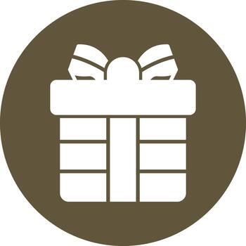 icono de vector presente