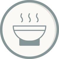 Soup Bowl Vector Icon