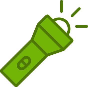 Torch Vector Icon