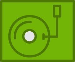 Turntable Vector Icon