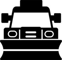 Snowplow Vector Icon