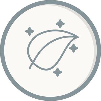 icono de vector de hoja