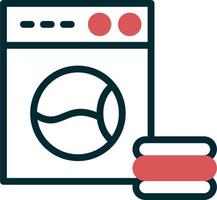 Washing Clothes Vector Icon