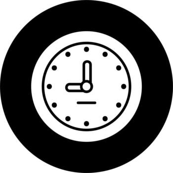 icono de vector de tiempo